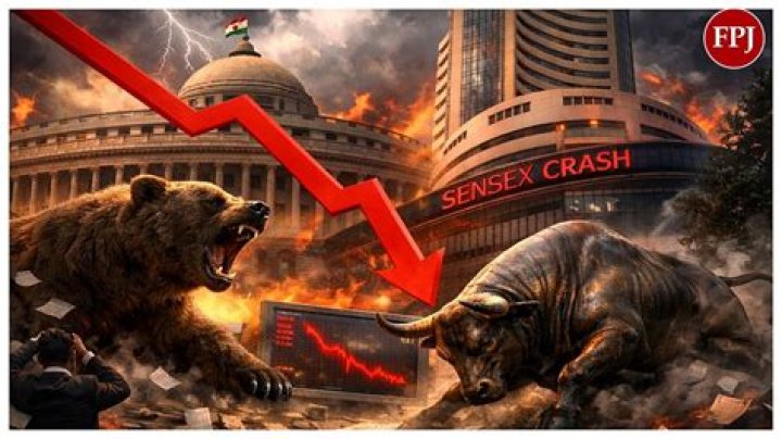 
Blood bath on Dalal Street, Sensex crashes more than 1,000 points 