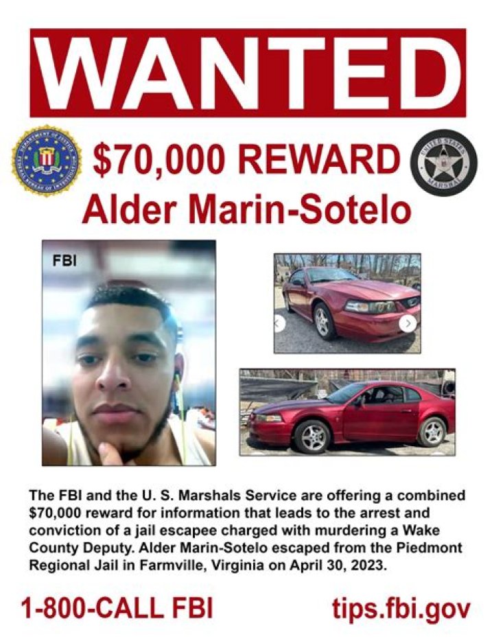 
Who is Alder Alfonso Marin-Sotelo? Escaped Virginia jail inmate accused of killing deputy caught in Mexico 